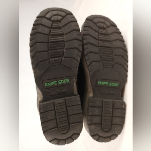 LL Bean Winter Boots,Brown Leather Outdoor Hiking Shoes, Women Size 7 - Picture 5 of 10